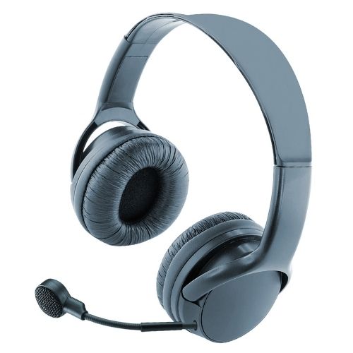 Headset Black Pro with Extended Mic