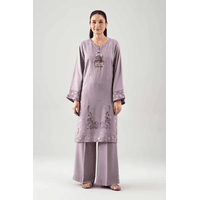 2 Piece - Embroidered Suit